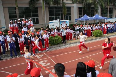 惠州理工学校2015年学生田径运动会精彩剪影